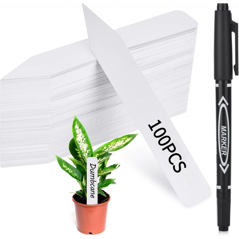 Garden Journal Planner - Outdoor Waterproof Garden Plant Labels 100-300