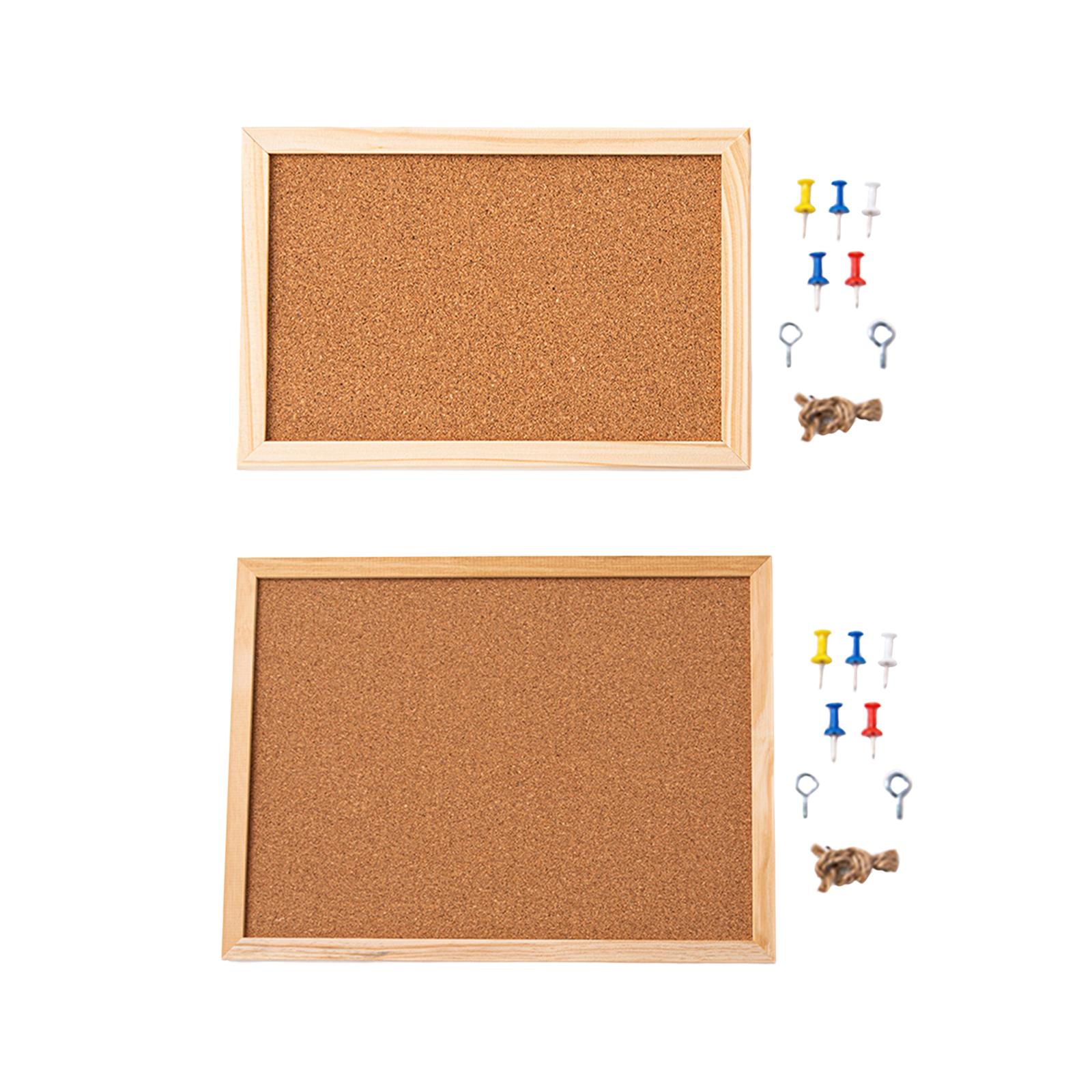 Garden Journal Planner - Cork Bulletin Board Bulletin Board Wood