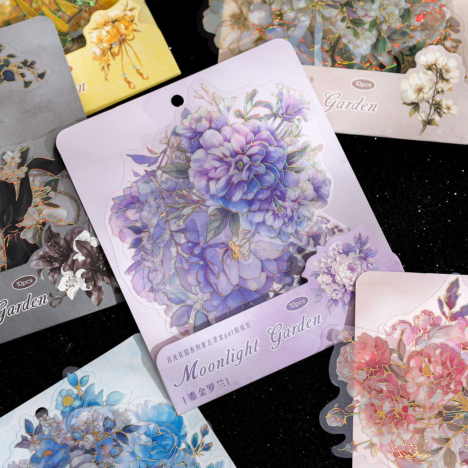 10pcs Kawaii Stationery Sticke - Garden Journal Planner ulasan dan harga