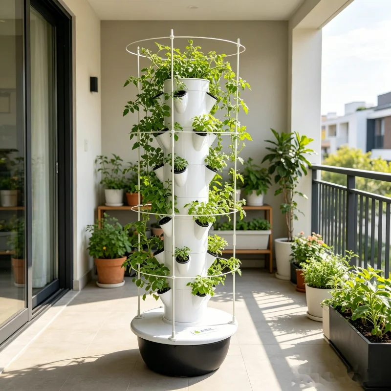 9 Layer Aeroponic Hydroponic V - Smart Garden Trellis ulasan dan harga