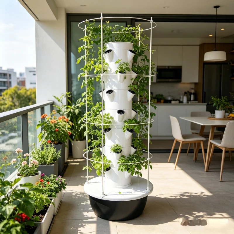 9 Layer Hydroponic Tower Garde - Smart Garden Trellis ulasan dan harga
