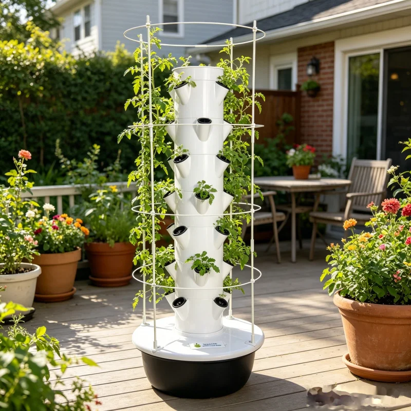 9 Layer Hydroponic Tower Garde - Smart Garden Trellis ulasan dan harga