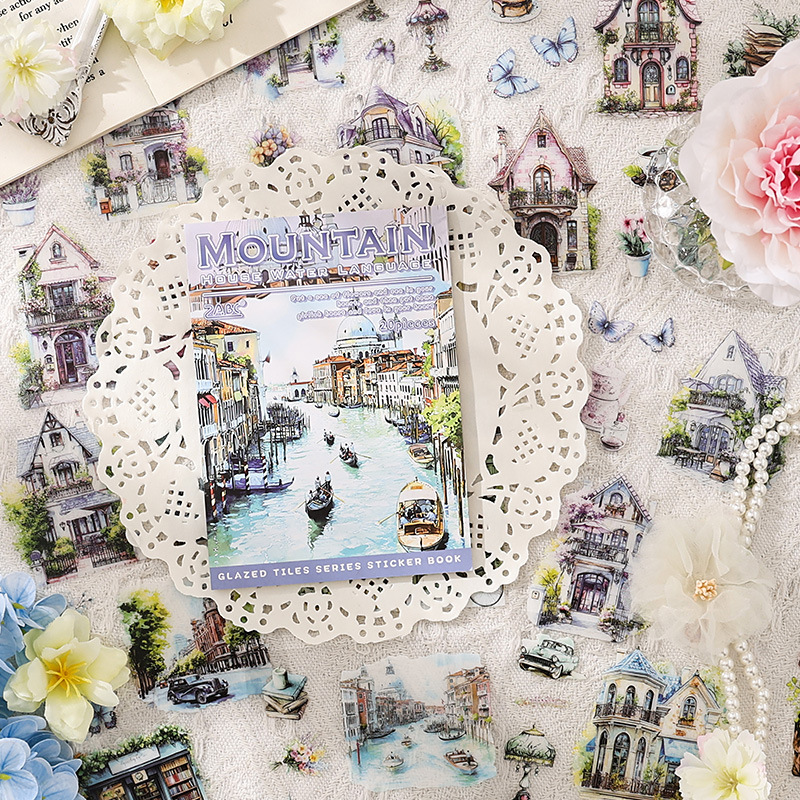 20 Sheets Flower garden Sticke - Garden Journal Planner ulasan dan harga