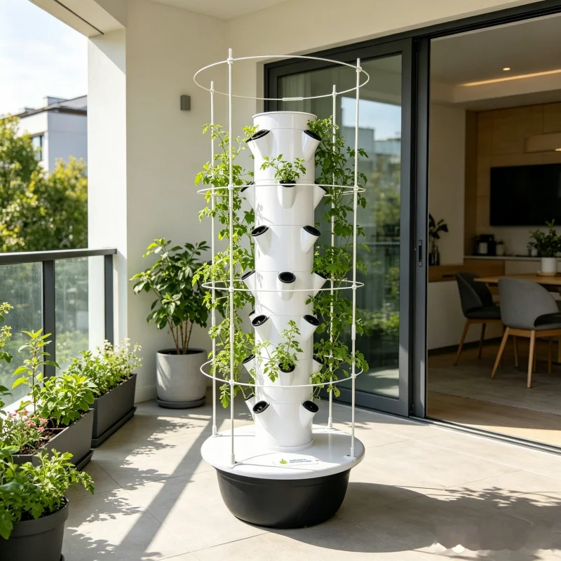 9 Layer Hydroponic Tower Indoo - Smart Garden Trellis ulasan dan harga