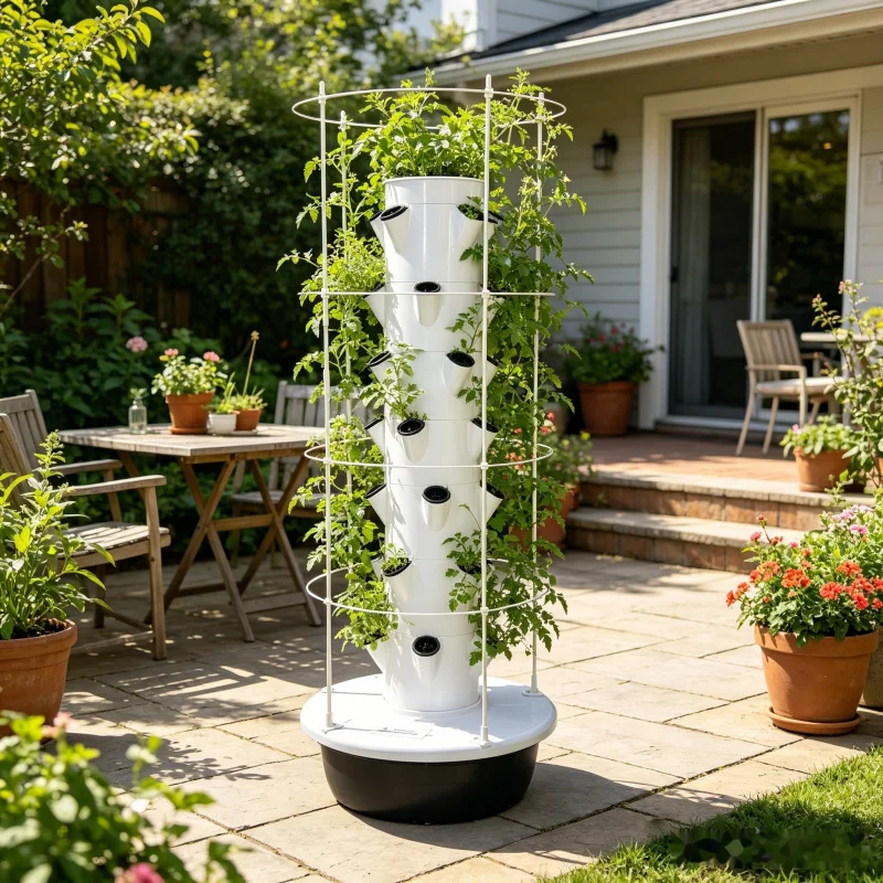 9 Layer Hydroponic Tower Indoo - Smart Garden Trellis ulasan dan harga