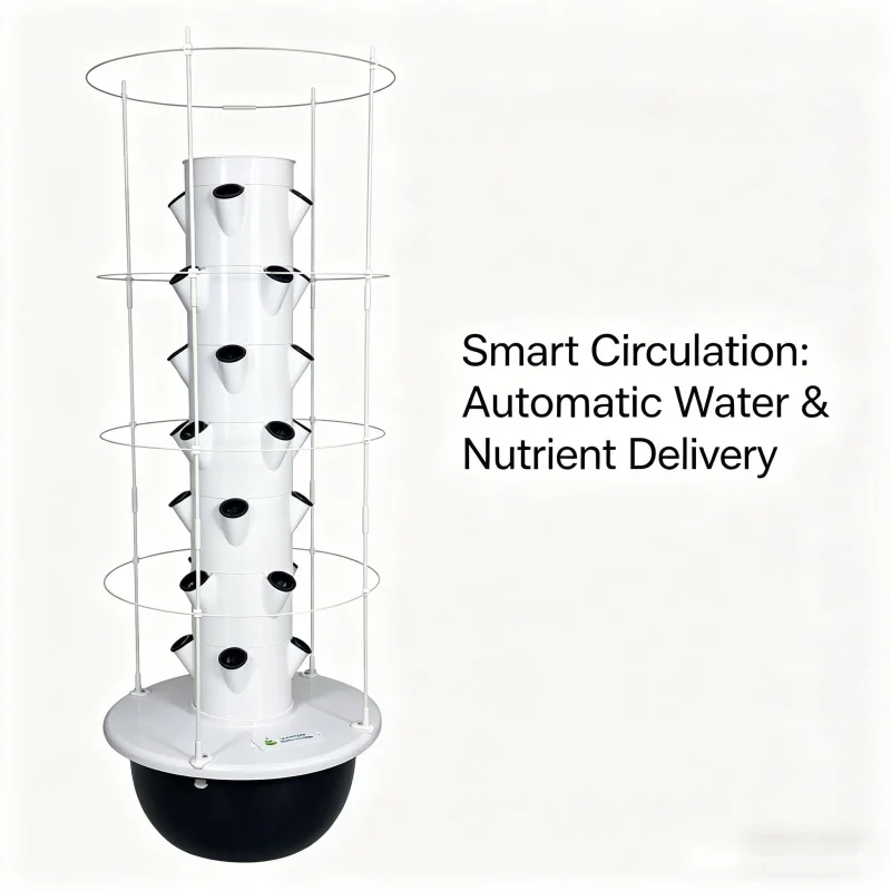 9 Layer Hydroponic Tower Indoo - Smart Garden Trellis ulasan dan harga