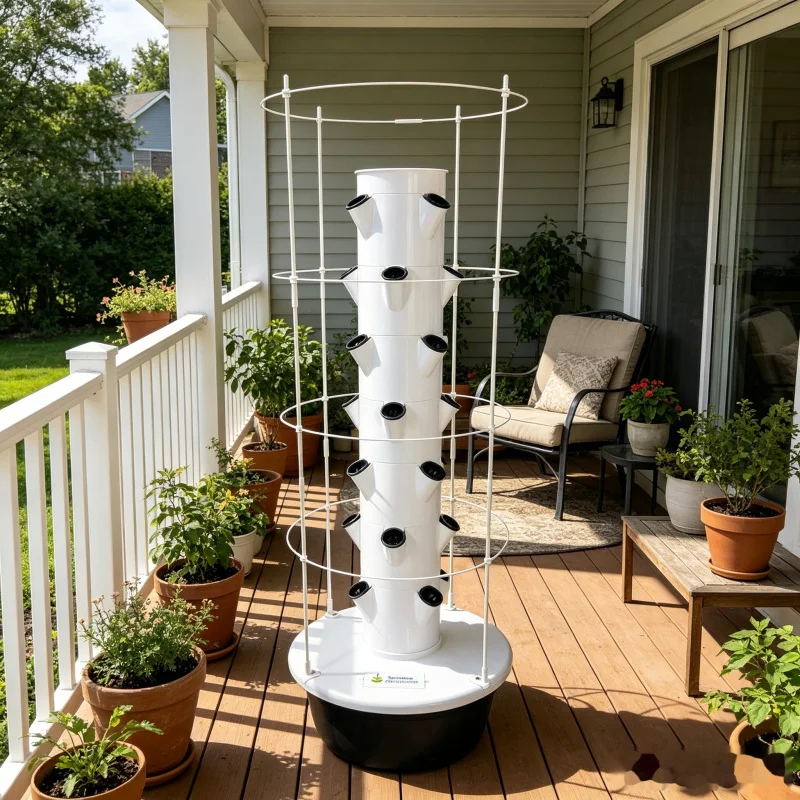 9 Layer Hydroponic Tower Garde - Smart Garden Trellis ulasan dan harga