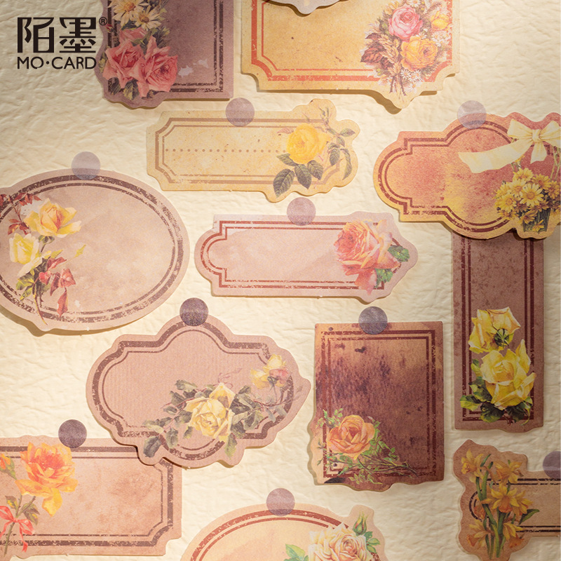 60pcs Kawaii Stationery Sticke - Garden Journal Planner ulasan dan harga