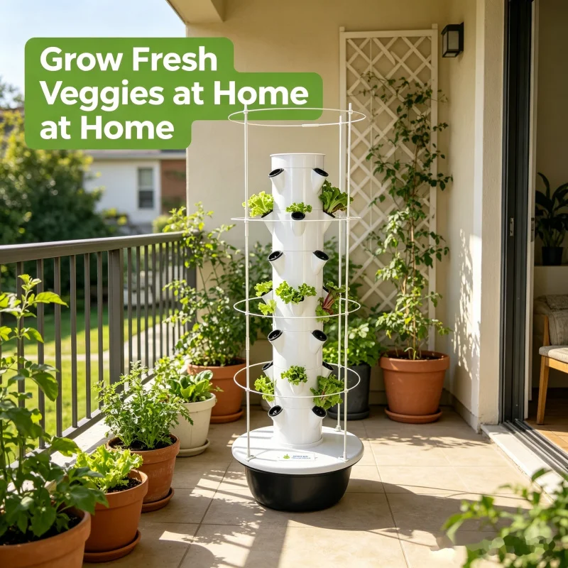 5-Layer Vertical Hydroponic Ga - Smart Garden Trellis ulasan dan harga