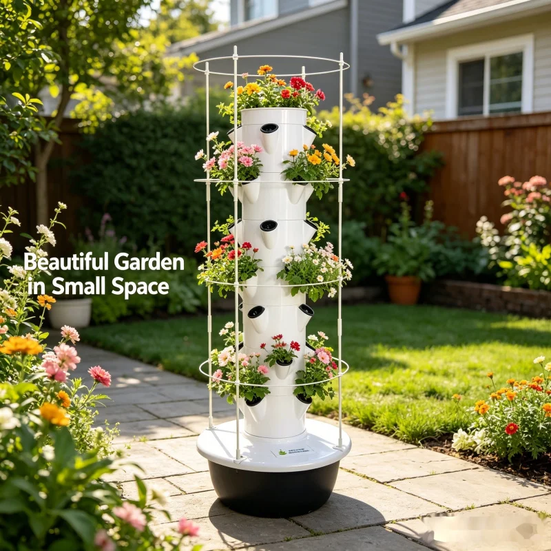 5-Layer Vertical Hydroponic Ga - Smart Garden Trellis ulasan dan harga